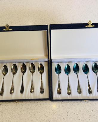 Servizio set 12 cucchiaini argento 800 100PD