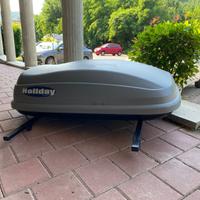 Baule da tetto 460L + Barre La Prealpina