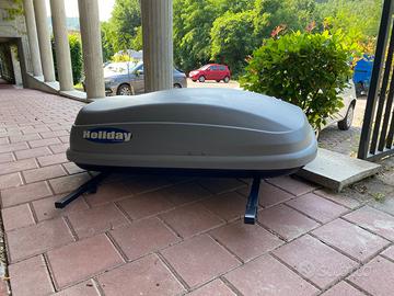 Baule da tetto 460L + Barre La Prealpina