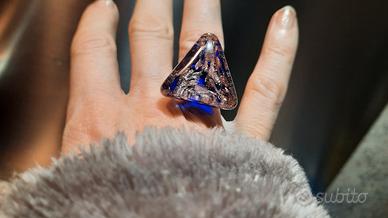 Anello in vetro  di Murano 