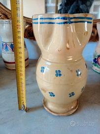 brocca boccale pugliese in terracotta 