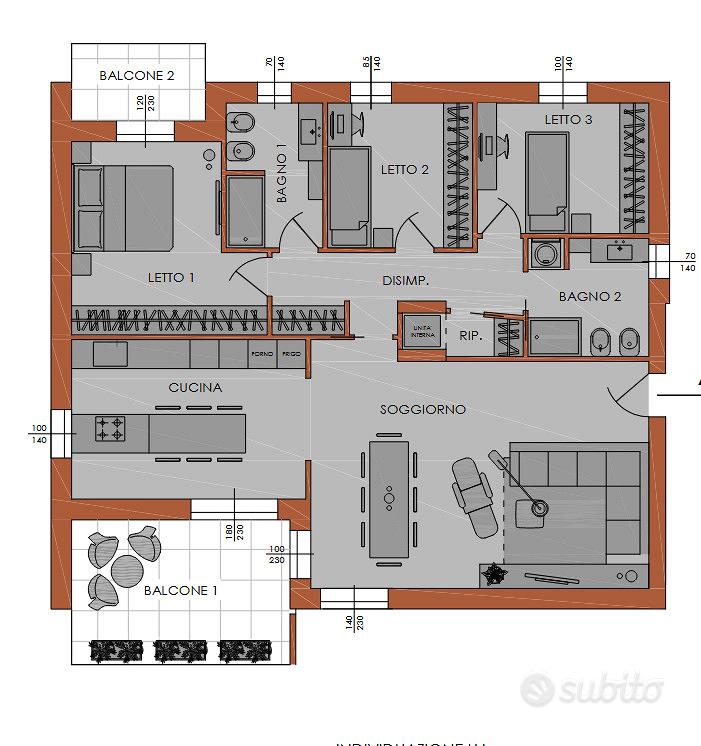 Appartamento – Piacenza, Baia del Re - Vista 5