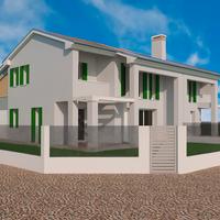 Campodarsego - porzione di bifamiliare al grezzo