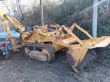 Pala meccanica FL6 con retroescavatore