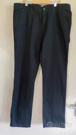 Pantaloni Uomo Neri Tg 48