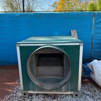 Copertura  e motore campo da tennis