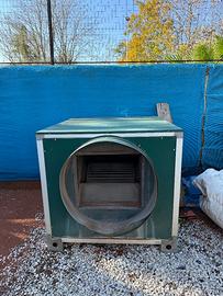 Copertura  e motore campo da tennis