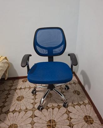 Sedia da scrivania ergonomica  con ruote