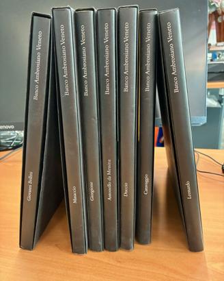Collana di 7 libri sui pittori italiani