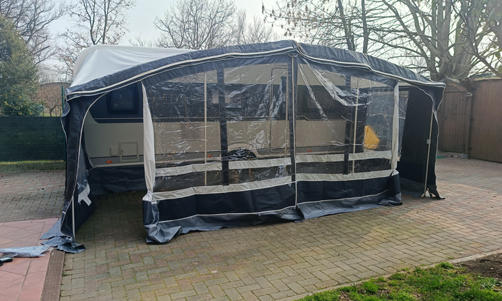 Veranda per roulotte