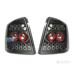 FANALI OPEL ASTRA G 3P 5P 97-04 LED FONDO NERO