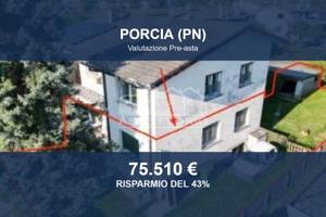 Immobile in asta di 125 m² con box auto a Porcia