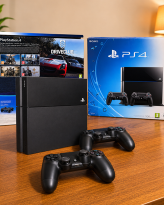 Playstation 4 Jet Black - 500GB
