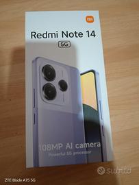 REDMI NOTE 14 5G NUOVO CON COVER ORIGINALE
