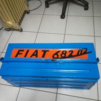 Cassone porta utensili Camion FIAT 628 Vintage 