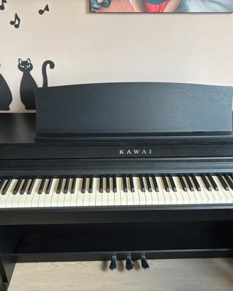 Kawai CA49B - Pianoforte digitale  + sgabello pro