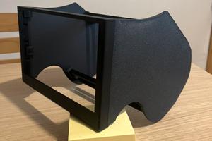 Adattatore mascherina doppio din fiat panda 141