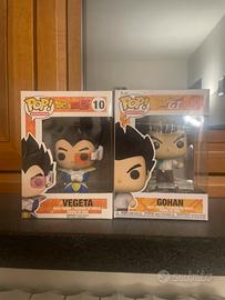 Lotto Funko Pop Dragon Ball Z & GT Vegeta Gohan