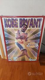 poster quandro Kobe Bryant anni 90 vintage