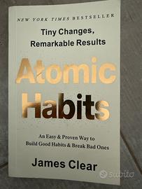 Libro atomic habits - james clear INGLESE