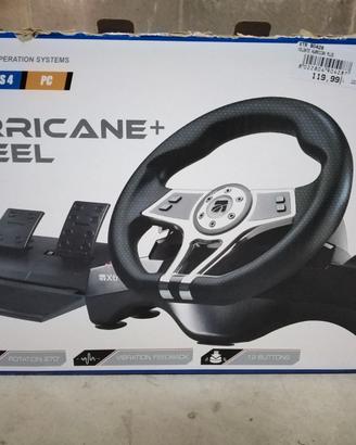 Volante e pedaliera Hurricane