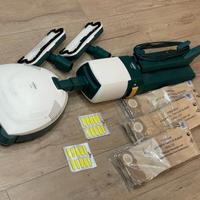 Vorwerk Folletto VK122 + Lucidatrice + Accessori