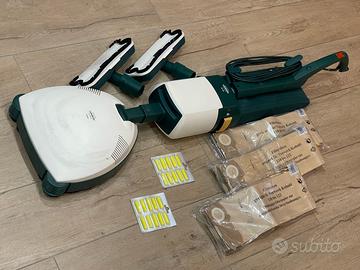 Vorwerk Folletto VK122 + Lucidatrice + Accessori