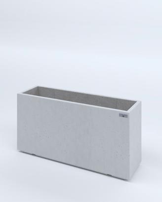 Fioriere in Cemento Traspirante cm100x30x50h