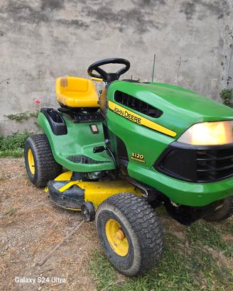 trattorino taglierba john deere x120
