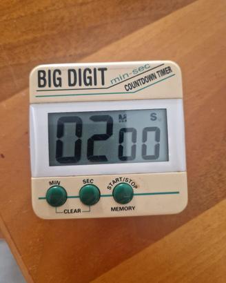 timer cucina Big Digit