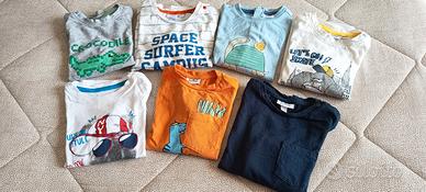 Set magliette manica lunga 