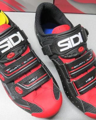 Sidi mtb eagle 7 sr nero nero rosso