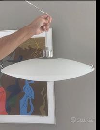 Lampada a sospensione in vetro