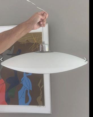 Lampada a sospensione in vetro