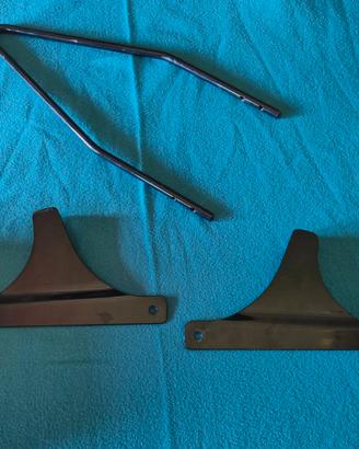 SISSY BAR NERO NAKED  PER HARLEY DAVIDSON