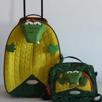 Trolley e borsa sammies coccodrillo