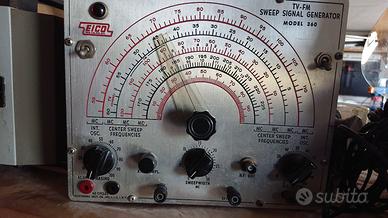 TV - FM Sweep Generator Mod. 360 a valvole