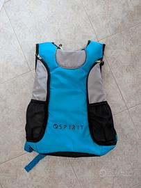 Zaino da ciclismo con luce di segnalazione a LED