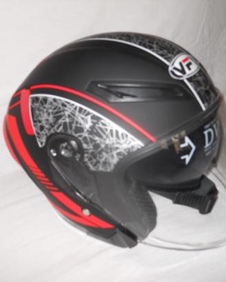 Casco jet nuovo moto scooter quad taglia L