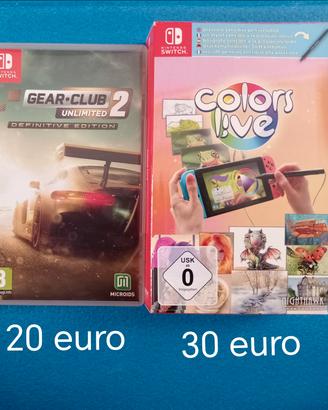 Giochi per Switch