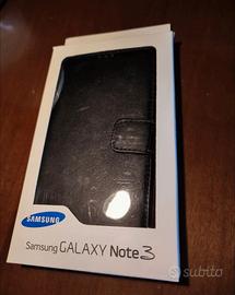 Cover Pelle Samsung Galaxy Note3 N9005 Flip Libro