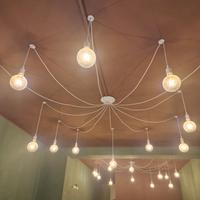 lampade ragno eleganti retró  resistenza a vista