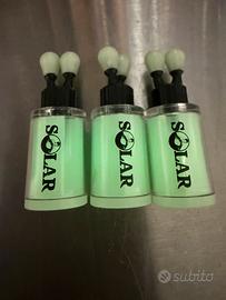 Solar tackle testine nightglow