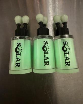 Solar tackle testine nightglow