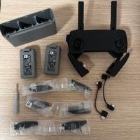 Batterie + telecomando + base ricarica dji se mini