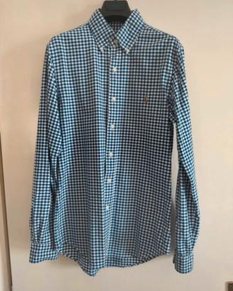 Ralph Lauren Slim Fit Camicia a quadri 100% cotone