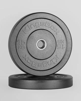 Set Bumper Plate da 120 Kg Nuovi KingsBox
