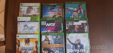 Bundle 9 videogiochi Xbox, Fifa 23, Forza, NFS ecc