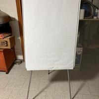 Lavagna portablocco con fogli