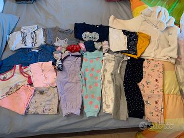 Set bimba 12/18 mesi primavera 18 capi